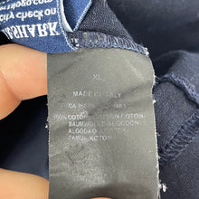 Load image into Gallery viewer, Paul and Shark Navy Short Sleeved Logo T-Shirt - Extra Large (XL) PTP 23.5"