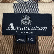 Load image into Gallery viewer, Aquascutum Check Short Sleeved Shirt - Triple Extra Large (XXXL) PTP 24.75"