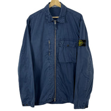 Load image into Gallery viewer, Stone Island Navy Blue Pocket Overshirt - Extra Large (XL) PTP 23"
