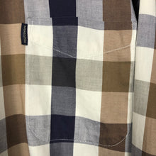Load image into Gallery viewer, Aquascutum Block Check Long Sleeved Shirt - Small (S) PTP 22"