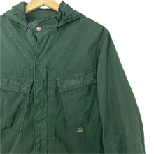 Load image into Gallery viewer, C.P Company Green Goggle Hooded Overshirt - Extra Large (XL) PTP 21.5"