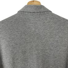 Load image into Gallery viewer, Aquascutum Grey / Block Check Long Sleeved Polo - Medium (M) PTP 22"