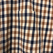 Load image into Gallery viewer, Aquascutum House Check Short Sleeved Shirt - Extra Large (XL) PTP - 22.5"