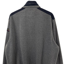 Load image into Gallery viewer, Paul and Shark Grey Zip Up Fleece Track Top - Extra Large (XL) PTP 26"