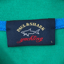 Load image into Gallery viewer, Paul and Shark Green Short Sleeved Polo - Large (L) PTP 21.5"