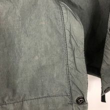 Load image into Gallery viewer, Stone Island Dark Grey Zip Up Overshirt - Medium (M) PTP 21"