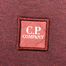 Load image into Gallery viewer, C.P Company Burgundy Long Sleeved Polo - Small (S) PTP 20"