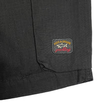 Load image into Gallery viewer, Paul and Shark Black Parachute Cargo Shorts - W 34"