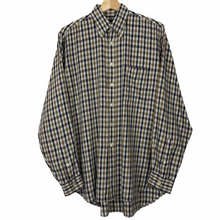 Load image into Gallery viewer, Aquascutum House Check Long Sleeved Shirt - Medium (M) PTP 24"
