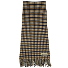Load image into Gallery viewer, Aquascutum Classic House Check Lambswool / Cashmere Scarf - One Size Fits All