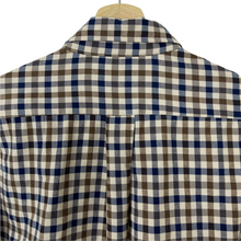 Load image into Gallery viewer, Aquascutum House Check Long Sleeved Shirt - Medium (M) PTP 23.75"