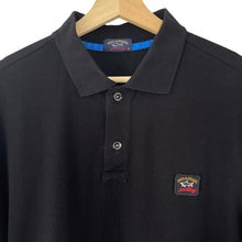 Load image into Gallery viewer, Paul and Shark Black Short Sleeved Polo - Double Extra Large (XXL) PTP 22"