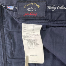 Load image into Gallery viewer, Paul and Shark Navy Bermuda Cargo Shorts - W 38"