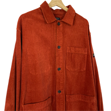 Load image into Gallery viewer, Paul and Shark Orange Amber Multi Pocket Corduroy Overshirt - Double Extra Large (XXL) PTP 27"