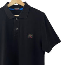 Load image into Gallery viewer, Paul and Shark Black Short Sleeved Polo - Double Extra Large (XXL) PTP 22"