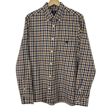 Load image into Gallery viewer, Aquascutum House Check Long Sleeved Shirt - Large (L) PTP 22"