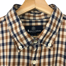 Load image into Gallery viewer, Aquascutum House Check Short Sleeved Shirt - Double Extra Large (XXL) PTP 24.25"