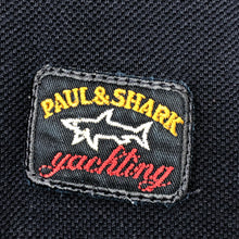 Load image into Gallery viewer, Paul and Shark Navy Long Sleeved Polo - Large (L) PTP 20.5"
