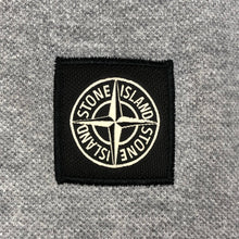 Load image into Gallery viewer, Stone Island Grey Short Sleeved Polo - Large (L) PTP 20.75"