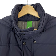 Load image into Gallery viewer, Ma.Strum Navy Hooded Harrier Field Gilet Body Warmer - Medium (M) PTP 22.5"