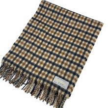 Load image into Gallery viewer, Aquascutum Classic House Check Pure Cashmere Scarf - One Size Fits All