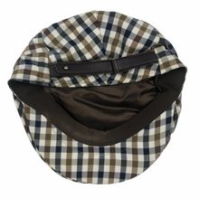 Load image into Gallery viewer, Aquascutum House Check Flat Cap - Small (S)