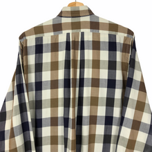Load image into Gallery viewer, Aquascutum Block Check Long Sleeved Shirt - Small (S) PTP 22"