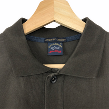 Load image into Gallery viewer, Paul and Shark Khaki / Brown Short Sleeved Polo - Medium (M) PTP 19.5"