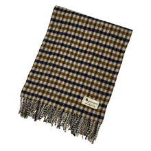 Load image into Gallery viewer, Aquascutum Classic House Check 100% Lambswool Scarf - One Size Fits All