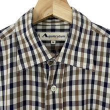 Load image into Gallery viewer, Aquascutum House Check Long Sleeved Shirt - Medium (M) PTP 23"