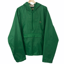 Load image into Gallery viewer, Vintage Green Lacoste Izod Half Zip Cagoule - Large (L) PTP 25"