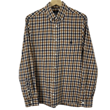 Load image into Gallery viewer, Aquascutum House Check Long Sleeved Shirt - Small (S) PTP 20"