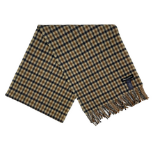 Load image into Gallery viewer, Aquascutum Classic House Check 100% Lana Wool Scarf - One Size Fits All