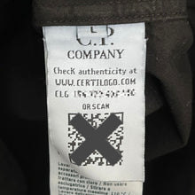 Load image into Gallery viewer, C.P Company Black Button Up Lightweight Overshirt - Large (L) PTP 22"
