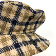 Load image into Gallery viewer, Aquascutum 100% Wool House Check Flat Cap - Small (S)