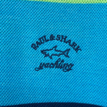 Load image into Gallery viewer, Paul and Shark Multicoloured Striped Short Sleeved T-Shirt - Large (L) PTP 23"