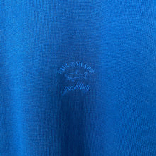 Load image into Gallery viewer, Paul and Shark Blue Crew Neck Sweater - Large (L) PTP 23.5"