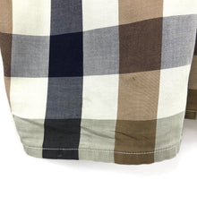 Load image into Gallery viewer, Aquascutum Block Check Short Sleeved Shirt - Medium (M) PTP 23.25"