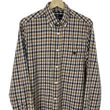 Load image into Gallery viewer, Aquascutum House Check Long Sleeved Shirt - Medium (M) PTP 20.75"