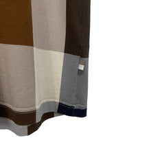 Load image into Gallery viewer, Aquascutum Block Check Short Sleeved T-Shirt - Large (L) PTP 21.25"