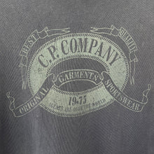 Load image into Gallery viewer, C.P Company Navy Blue Short Sleeved Logo T-Shirt - Double Extra Large (XXL) PTP 22"