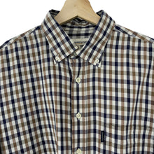 Load image into Gallery viewer, Aquascutum House Check Long Sleeved Shirt - Extra Large (XL) PTP 26"