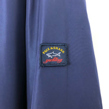 Load image into Gallery viewer, Paul and Shark Blue Nylon Hooded Jacket - Triple Extra Large (XXXL) PTP 26"