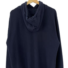 Load image into Gallery viewer, Paul and Shark Navy Spell Out Logo Hoody - Triple Extra Large (XXXL) PTP 24.5"