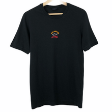 Load image into Gallery viewer, Paul and Shark Black Short Sleeved Logo T-Shirt - Small (S) PTP 18"