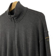 Load image into Gallery viewer, Paul and Shark Bretagne Grey Full Zip Sweater - Medium (M) PTP 22.25"