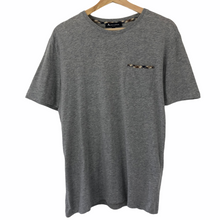 Load image into Gallery viewer, Aquascutum Grey Short Sleeved Pocket T-Shirt - Medium (M) PTP 21"