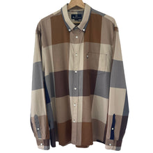 Load image into Gallery viewer, Aquascutum Block Check Long Sleeved Shirt - Triple Extra Large (XXXL) PTP 26.5"