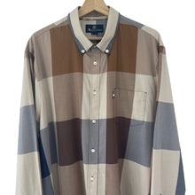 Load image into Gallery viewer, Aquascutum Block Check Long Sleeved Shirt - Triple Extra Large (XXXL) PTP 26.5"