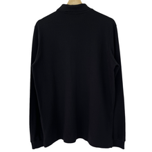 Load image into Gallery viewer, Paul and Shark Black Long Sleeved Polo - Large (L) PTP 21"